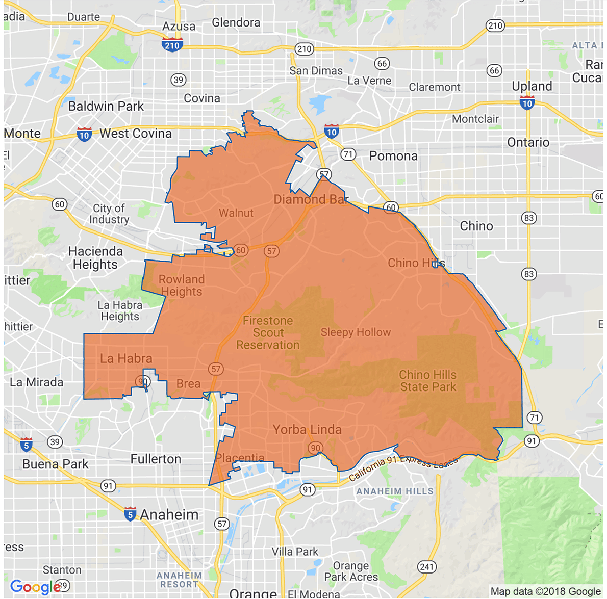 image of Assembly District 55
