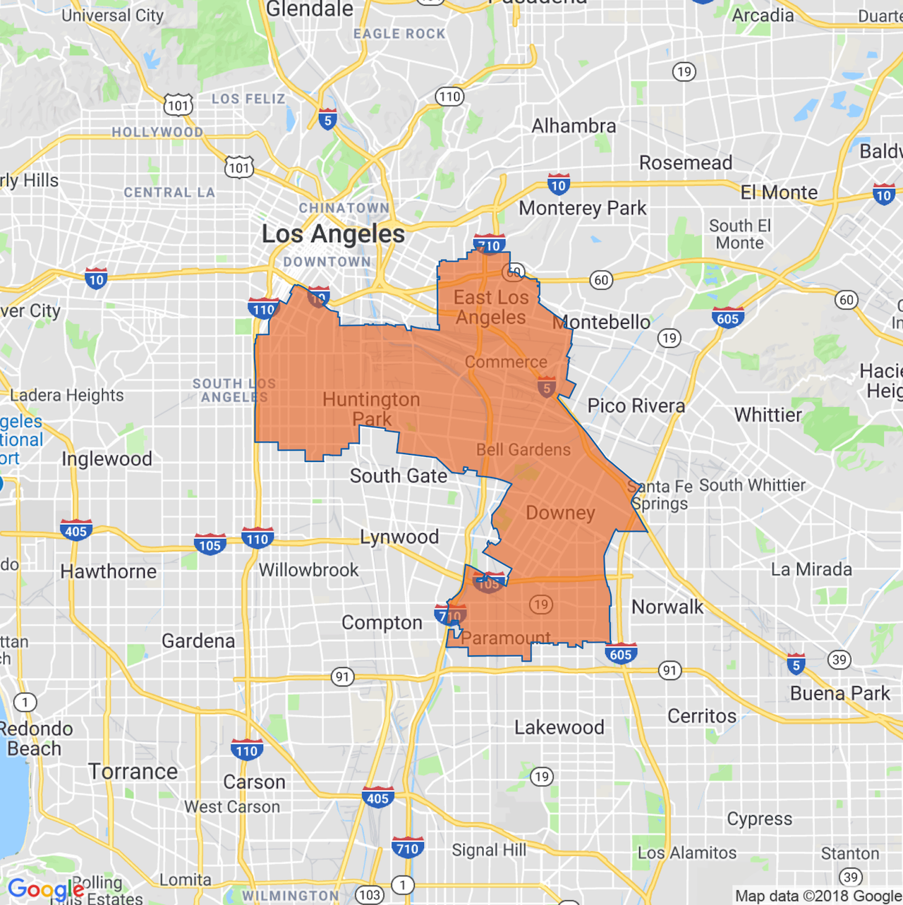 image of Congressional District 40
