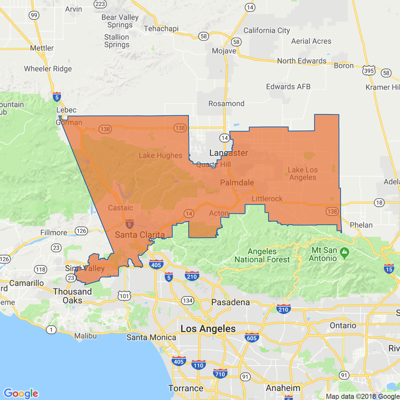 14 Congressional District Map